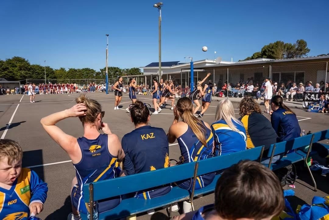 Hatherleigh netball action
